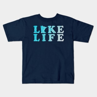 Minnesota Lake Life in the Great Lakes Kids T-Shirt